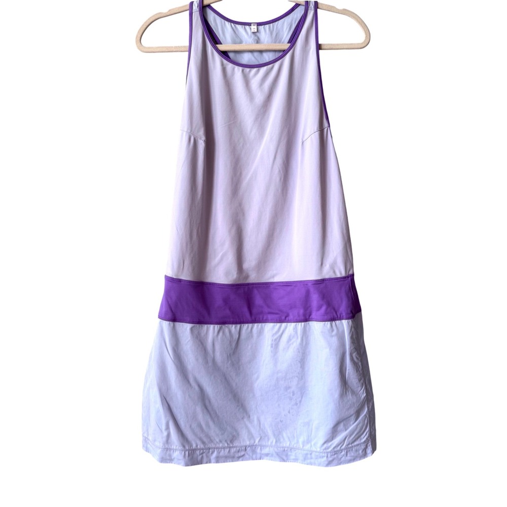 Lululemon Blissed Out Dress‎ | Lilac Purple | Size 6 | Rare Tennis Pickleball - Picture 3 of 6